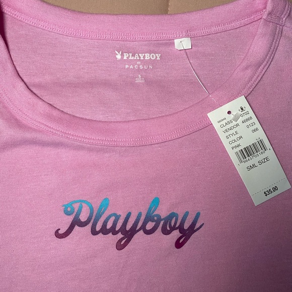 Playboy Crop Top Baby Tee - Picture 3 of 7